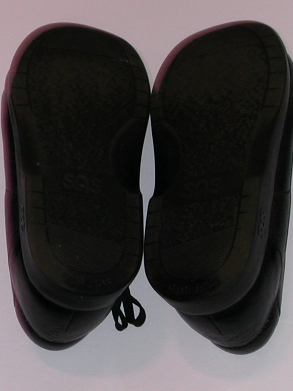 SAS Black Leather Shoes • Men’s 9.5 Wide - Picture 4 of 5